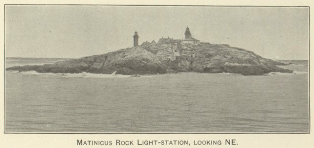 Matinicus light-station, looking NE LCCN2005688367