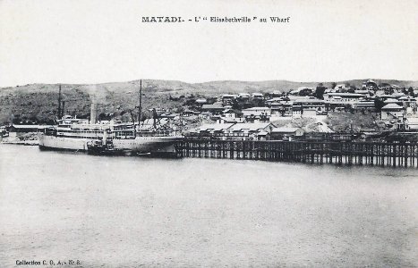 Matadi-L'Elisabethville au Wharf photo