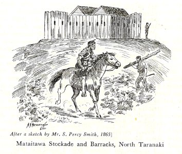 Mataitawa stockade and barracks north taranaki