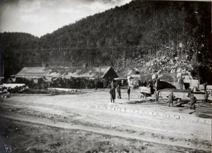 Materialplatz im Ternovanerwalde. 2.9.17. (BildID 15601905)