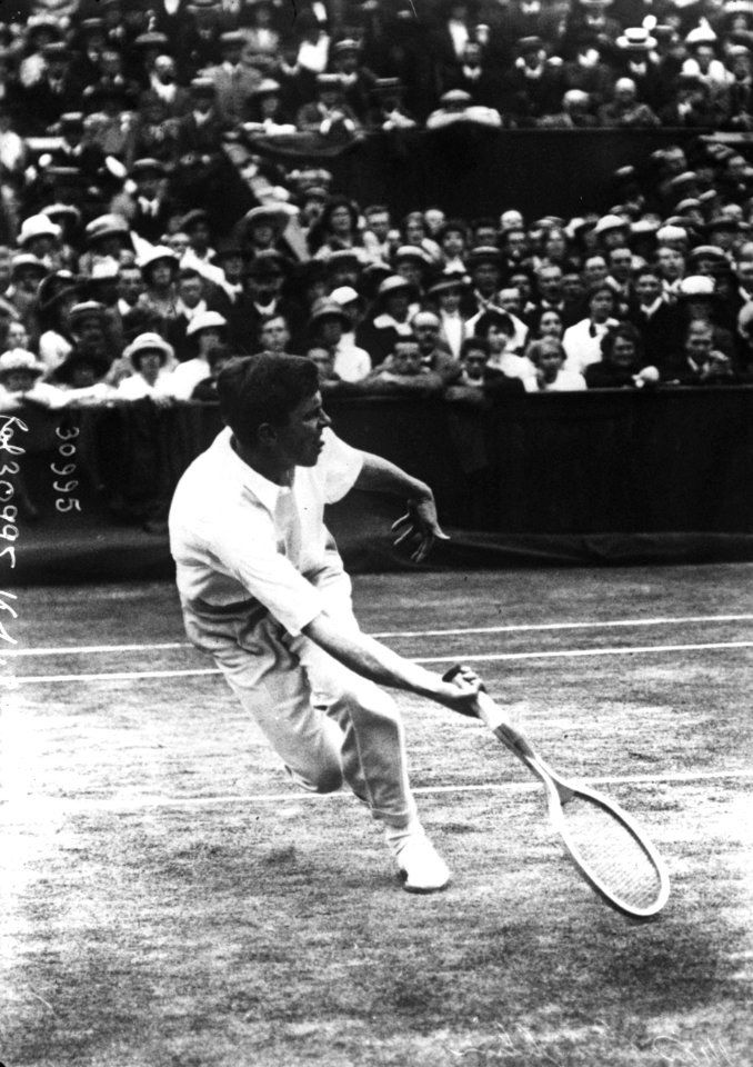 Maurice McLoughlin 1913 Wimbledon