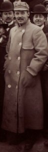 Maurice Farman en 1902, victorieux du Circuit du Nord (Paris-Arras)