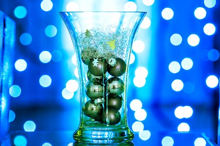 Glass ball bokeh