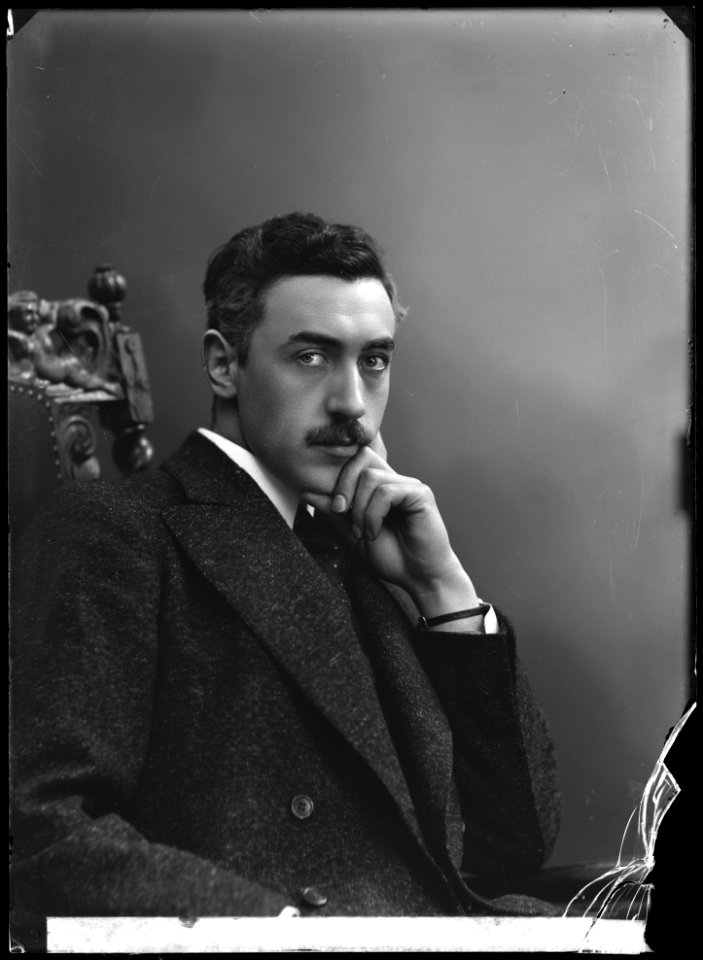 Mauritz Stiller in Äkta makar at Lilla teatern 1911 - SMV - GS063