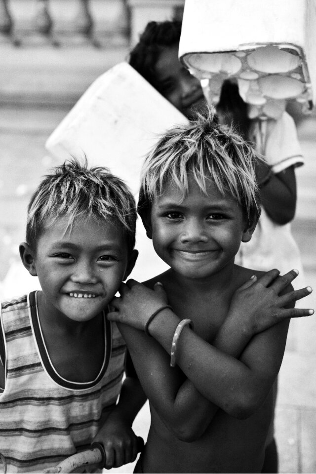 Happy boy little photo