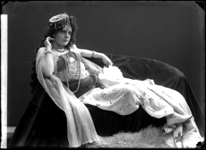 Maud Keyser in Fatinitza at Oscarsteatern 1909 - SMV - NK005