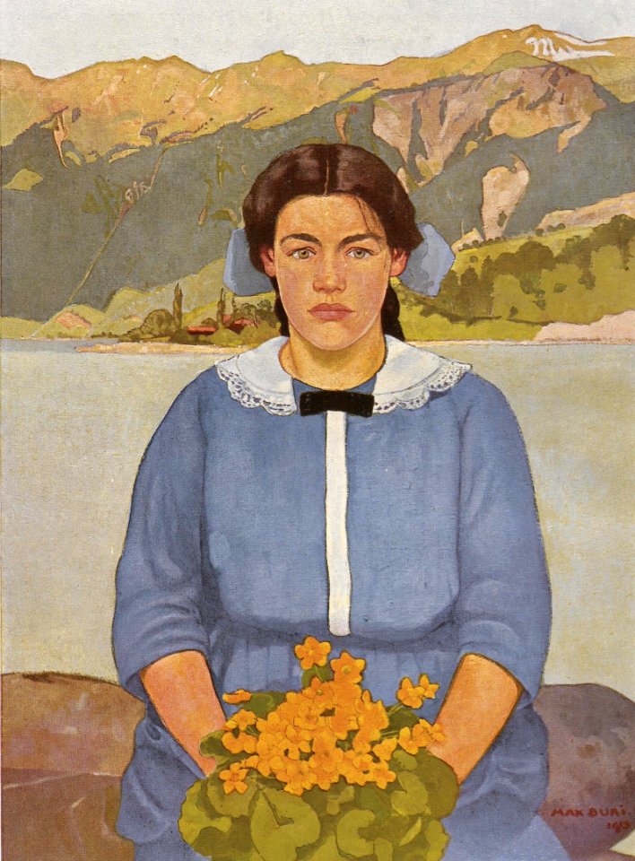 Max Buri - Bildnis Hedwig Buri, 1913
