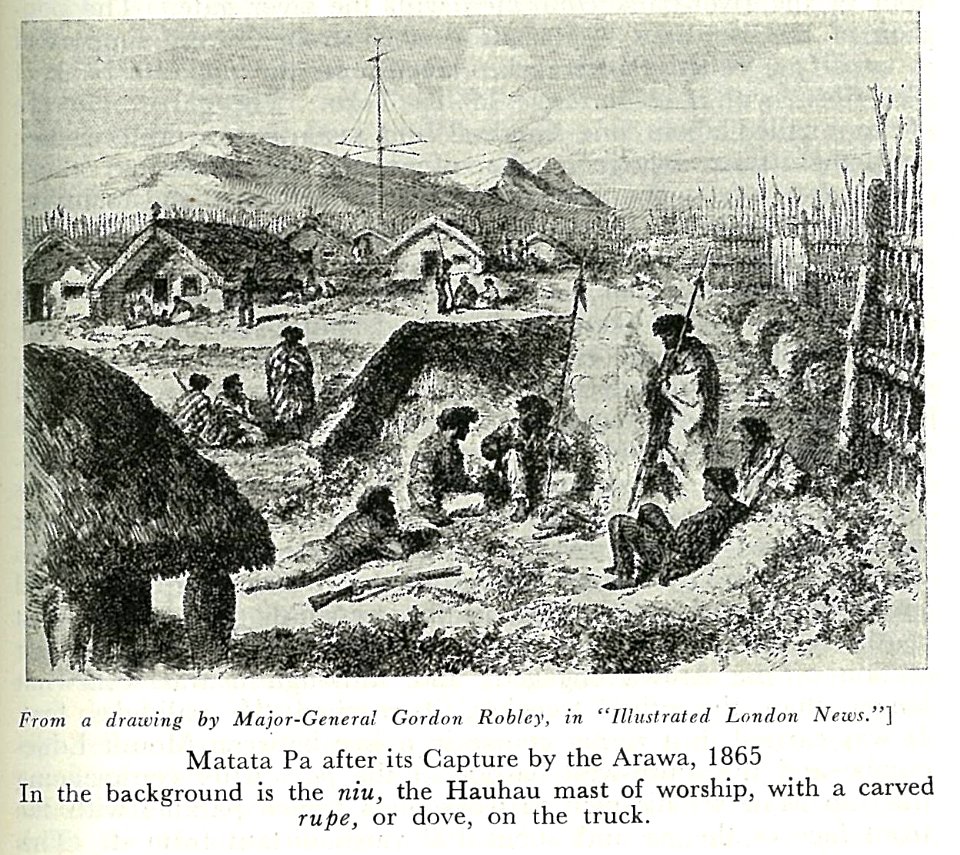 Matata pa after its capture by the arawa