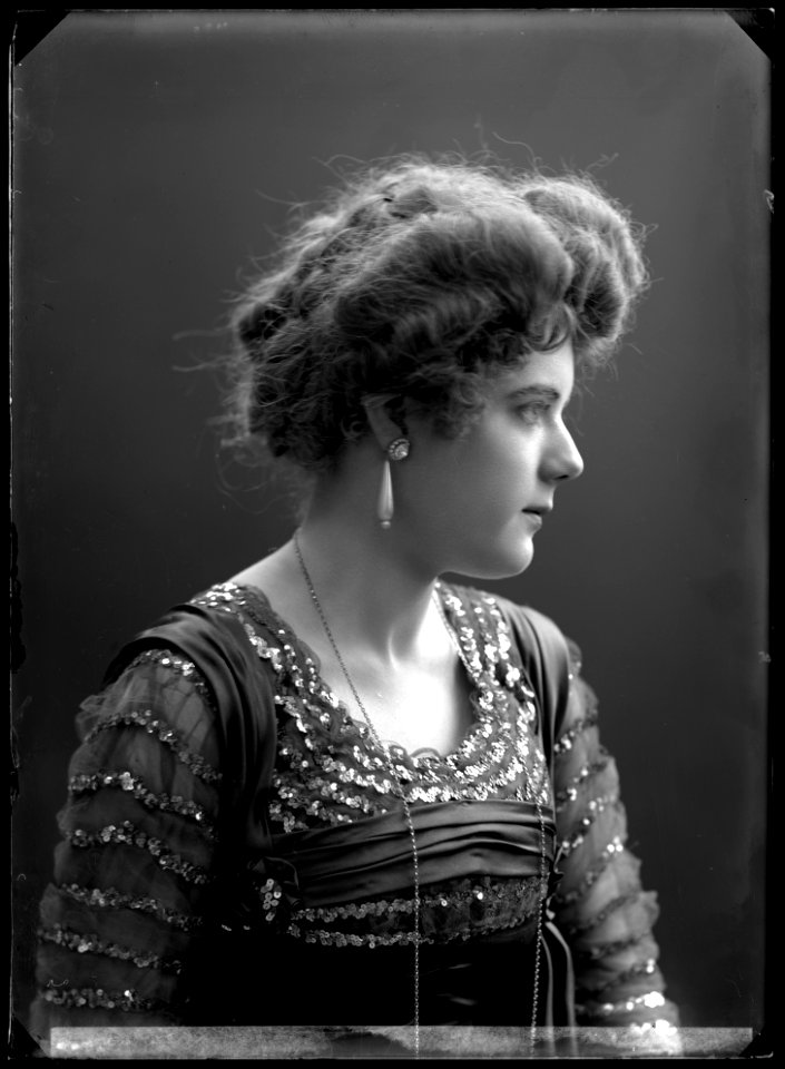 Maud Keyser, actor, undated portrait - SMV - GK021