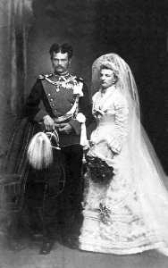 Max Emanuel & Amalie Wedding 1875 photo