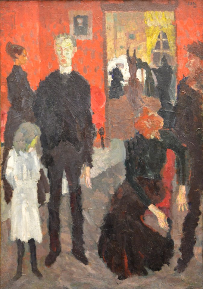 Max Beckmann - Kleine Sterbeszene (Small Death Scene) - 1906