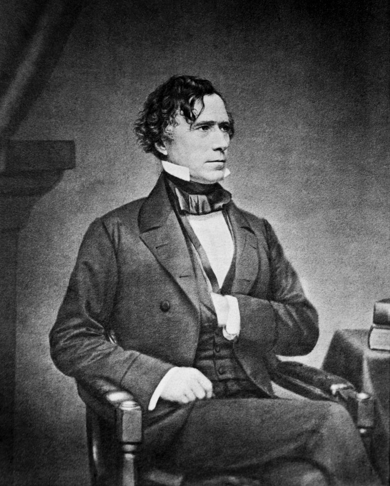 Mathew Brady - Franklin Pierce - alternate crop