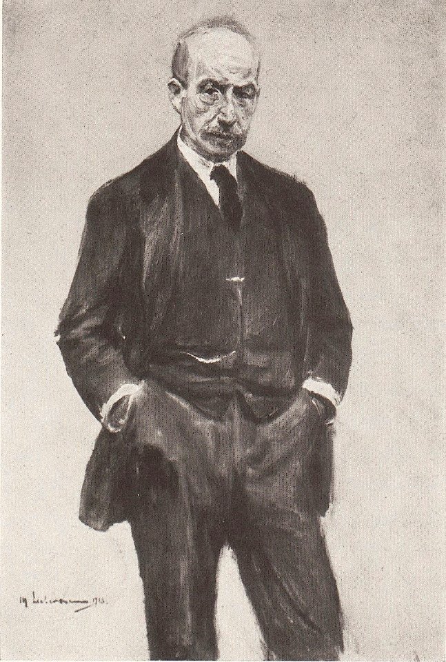 Max Liebermann - Selbstporträt 1918