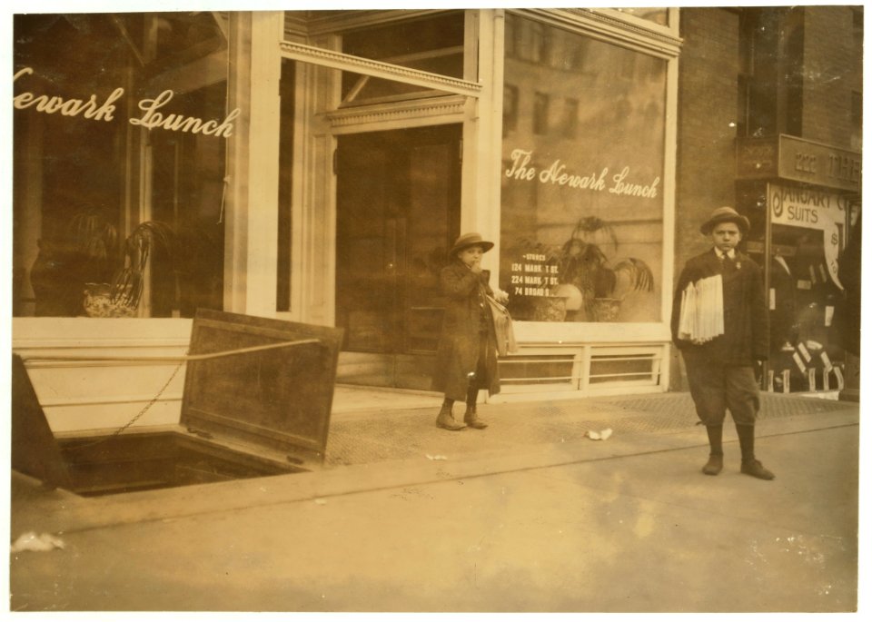 Max Schwartz (8 yrs. old) and Jacob Schwartz. 163 Howard St. Newark, N.J. Sell until 10 P.M. sometimes. LOC nclc.03356
