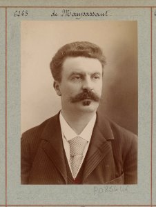 Maupassant by Nadar