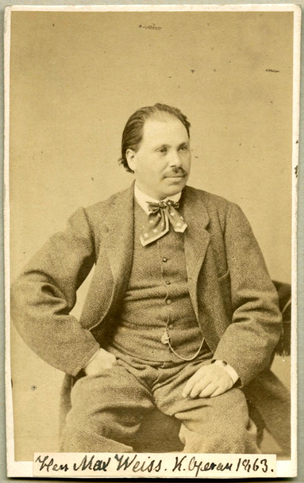 Max Weiss, porträtt - SMV - H9 010
