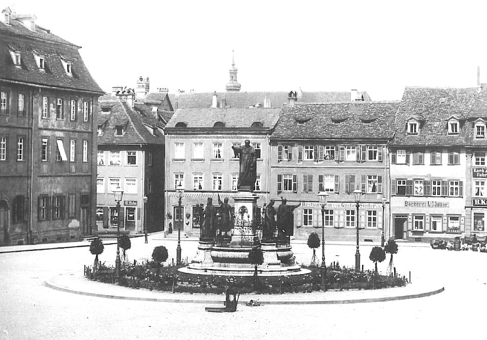 Maximiliansbrunnen Maxplatz 1891