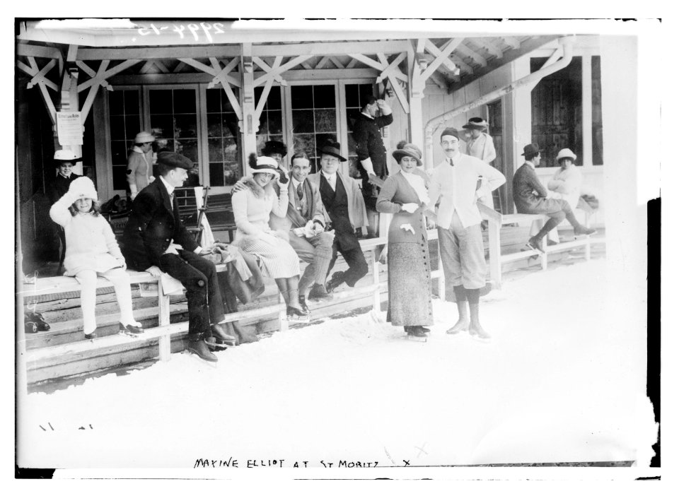 Maxine Elliot (i.e., Elliott) at St. Moritz LCCN2014695474