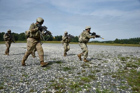 Training exercise combat photo