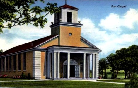 Maxwell Field - Postcard Post Chapel