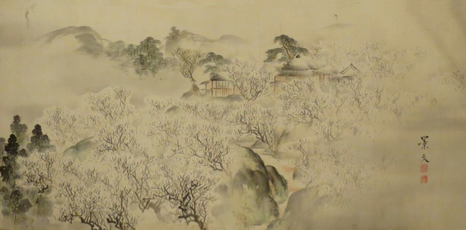 Scenes around Arashiyama by Matsumura Keibun 