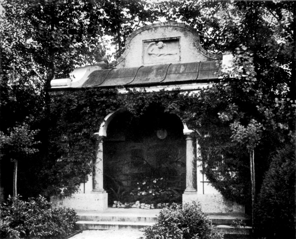 Mausoleum Hermann Levi (1839-1900) in Partenkirchen, um 1910