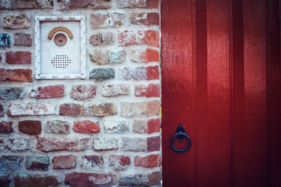 Door outside house