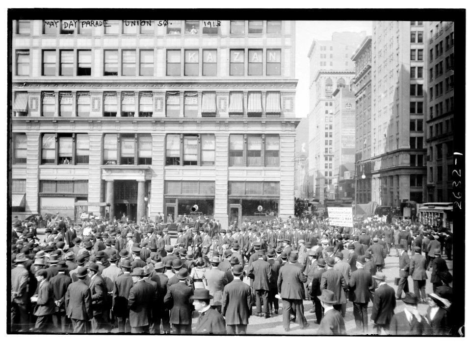 May Day Parade - Union Sq., 1913 LCCN2014692502