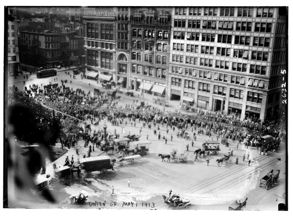 May Day Parade - Union Sq. LCCN2014692505