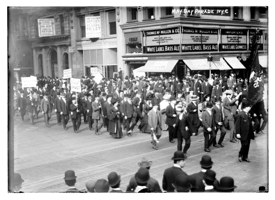 May Day Parade, N.Y.C. LCCN2014687958
