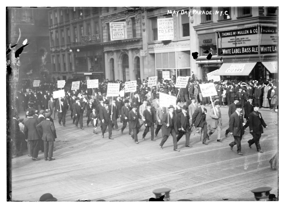 May Day Parade, N.Y.C. LCCN2014687960