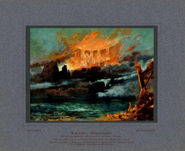 Max Brückner - Otto Henning - Richard Wagner - Final scene of Götterdämmerung