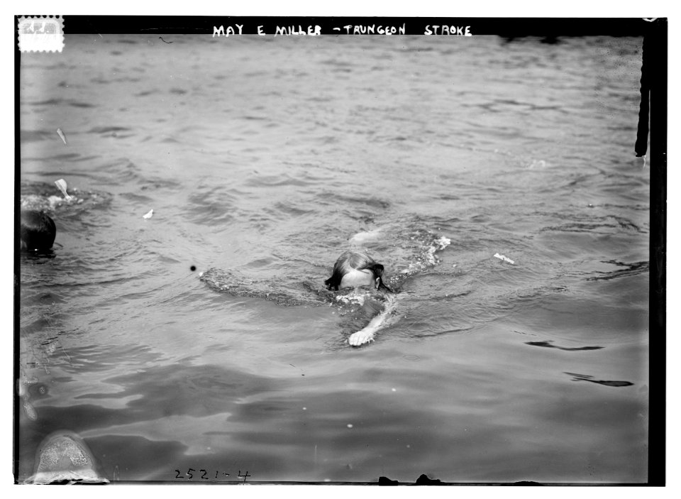 May E. Miller - Trungeon (i.e., Trudgeon) stroke LCCN2014691790