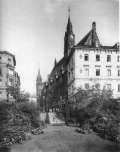Matthaeikirchhof Matthaeikirche Leipzig um 1900