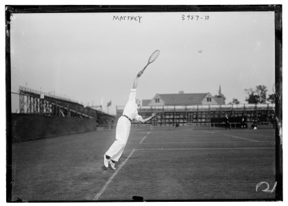 Matthey (i.e. Mathey) (tennis) LCCN2014702550