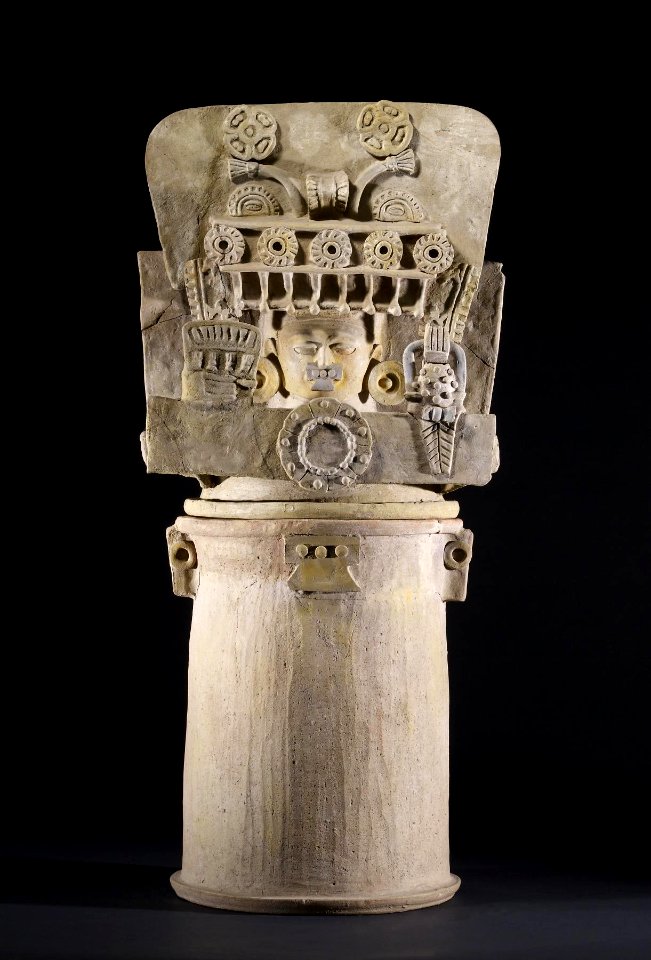 Mayan - Incense Burner - Walters 20092057 - Front View A