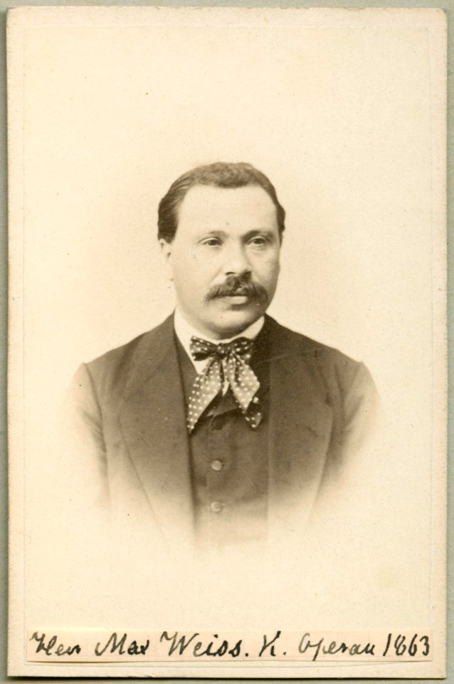 Max Weiss, porträtt - SMV - H9 011