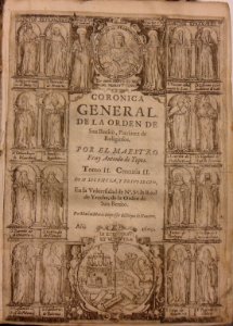 Matías Mares. Cronica General de Antonio Yepes, 1609, T II
