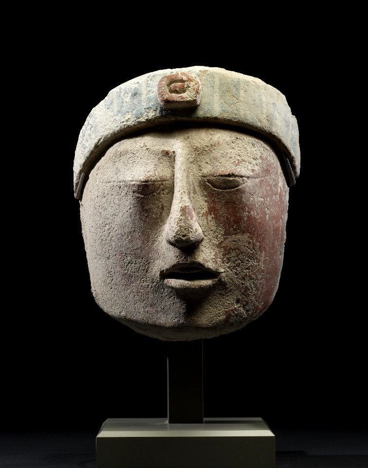 Mayan - Stucco Portrait Head - Walters 20092046