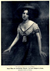 Maud Allan in Berlin. 1908. Photo von Rudolf Dührkoop