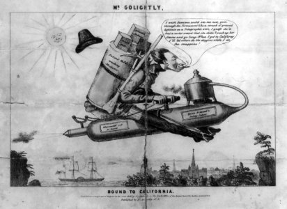 Mr. Golightly, bound to California LCCN96515939