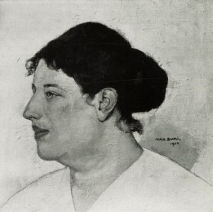Max Buri - Bildnis meiner Frau, 1912