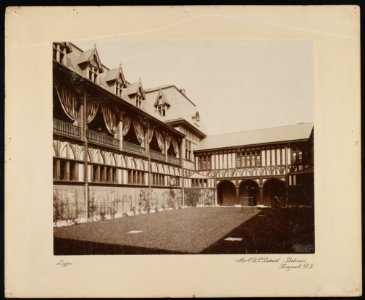 Mr. O.H.P. Belmont, Belcourt, Newport, R.I. Loggia - Frank H. Child, photographer, Newport, R.I. LCCN2014650195