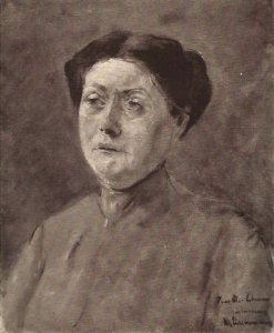Max Liebermann Else Lehmann Prag, Frau Else Lehmann-Kuh