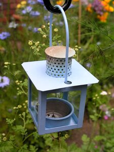 Lamp garden candle holder photo