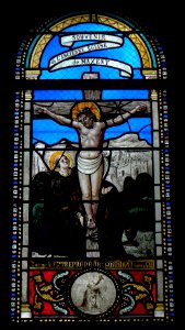 Maxent (35) Église Vitrail 25