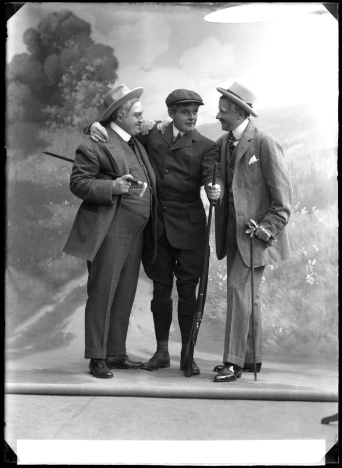 Mrs Warrens yrke, Svenska teatern 1908. Rollporträtt - SMV - SvT067