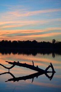Abendstimmung nature water