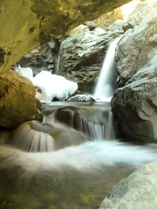 Stream water rocks photo