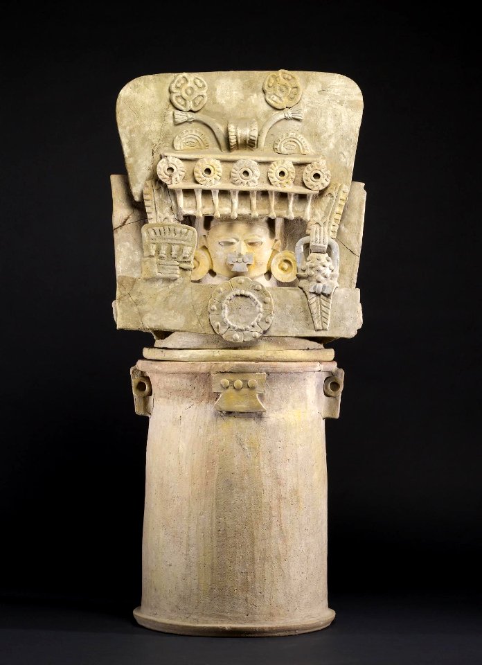 Mayan - Incense Burner - Walters 20092057 - Front View B